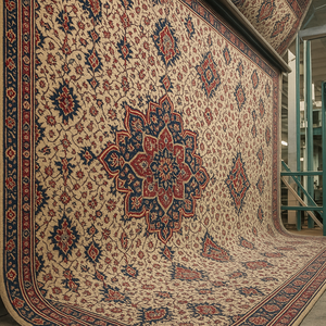 Роскошный Печатный ковер, Современная Эстетическая роскошная отделка для выставочных залов, машинки для молитвенных комнат-моющиеся Нескользящие - Product Image 1