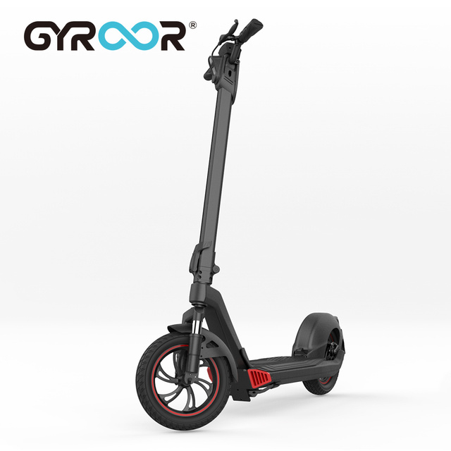 GYROOR New Design Cheap Foldable Electric Scooters/wholesale Adults Scooter Electrico/adult Folding E-scooter From China
