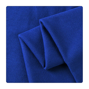 21S 32S Heavyweight Breathable <strong>Plain</strong> Dyed Combed <strong>Cotton</strong> Single-Sided Brocade <strong>Fabric</strong> for Boys T-Shirt - Product Image 3