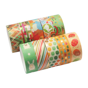 <b>Easter</b> Washi Tape Set 3M 0.1mm Thick Journal Decoration Craft Supplies For DIY <b>Stickers</b> Gift Ideas - Product Image 2