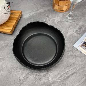 5.5/8 Inch Restaurant Decoratieve Rots Witte Zwarte Slakom Diner Fruit Keramische Kom Set Voor Het Serveren Van Voedsel Catering Serviesgoed - Product Image 6