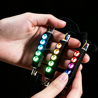 Kit d'éclairage à fibres optiques Mini RGB à effet de météore avec brins à éclat final pour plafond intérieur de voiture effet ciel étoilé
