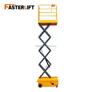 5m 6m 6,8m Hydraulische Elektrische Mini-Scherenhebebühne Mobile Arbeitsbühne Tragbare Personenlifte für Wartungsarbeiten - Product Image 2