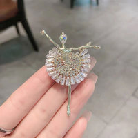Bros Pin Gadis Balet Modis, Bros Pin Wanita Berkelas, Bros Pin Jas Lucu dan Unik, Aksesoris Hadiah