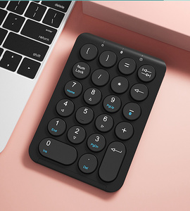New Plastic Portable Number Pad 22 Keys BT <b>Wireless</b> Rechargeable Numeric Keypad for I.OS Mac <b>mini</b> <b>keyboard</b> - Product Image 3