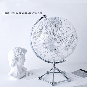 Regalo de cumpleaños de aprendizaje <span class=keywords><strong>preescolar</strong></span> interactivo educativo inteligente Mini decoración de mapa de globo terráqueo de espuma de poliestireno transparente <span class=keywords><strong>para</strong></span> niños - Product Image 5