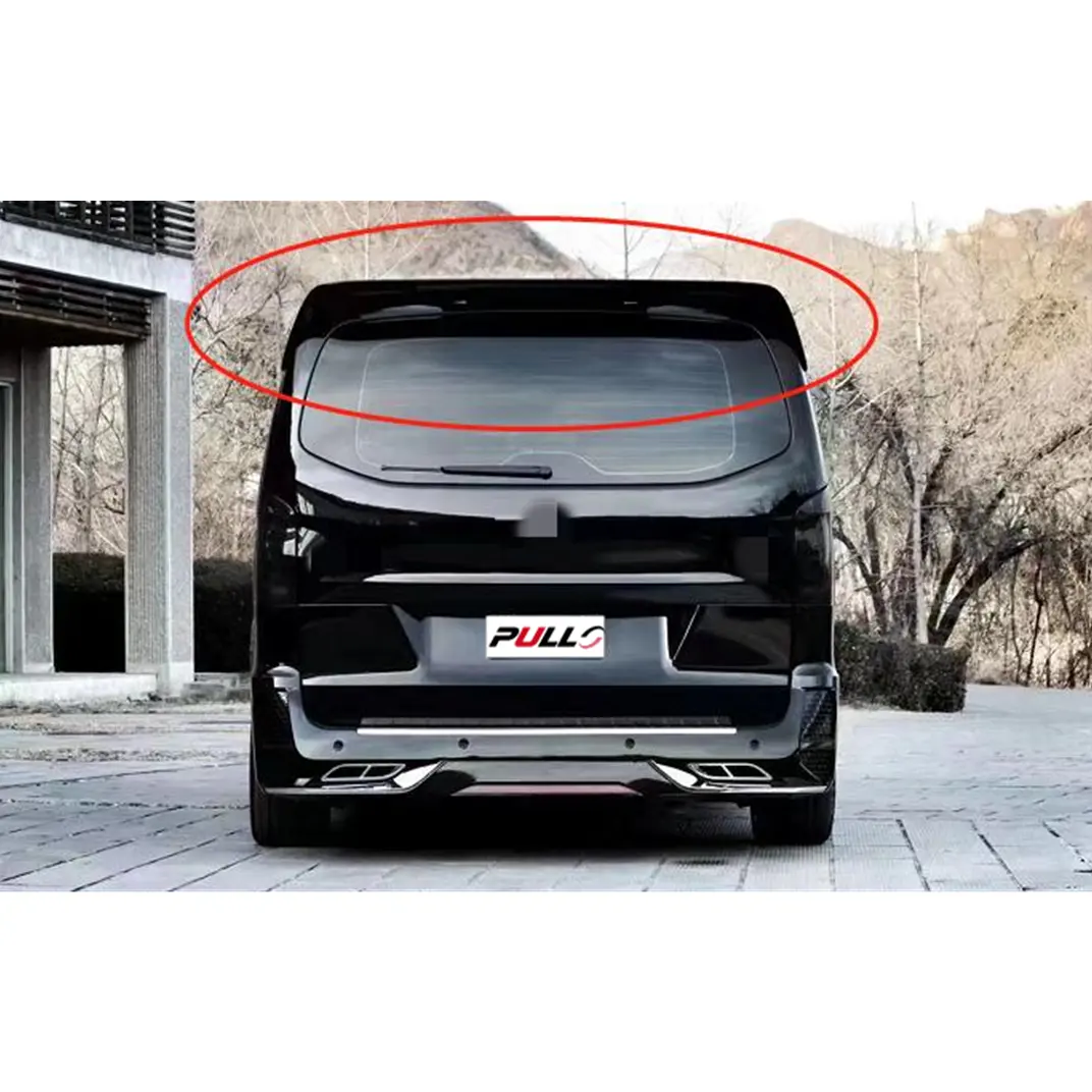 Per Mercedes Benz 2014-2020 V classe Vito V260 il kit in tre pezzi include portapacchi a tetto alto e spoiler posteriore aggiungi prodotti