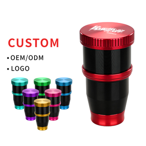 OEM ODM Logo Custom Metal <b>Herb</b> <b>Grinder</b> 5 Piece Aluminum Alloy Crusher Mill With Storage - Product Image 1