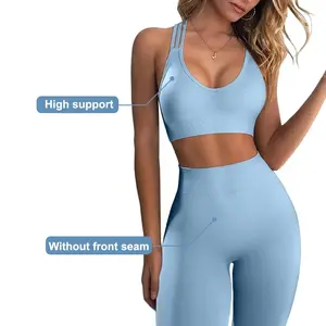 Conjunto de roupas fitness feminino aola, calção de ginástica sem costura leggings e yoga para mulheres