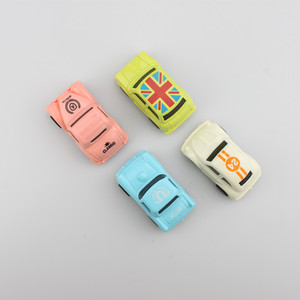 Mini Pullback Toy Cars 4 Candy Colored Plastic Vehicles For Kids Age 2 4 Years Unisex Fun Decorations - Product Image 5