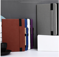 Carnet A5 personnalisé en PU de haute qualité, imprimé, papier épais de bonne qualité, ne laisse pas couler l'encre, pour l'école, les affaires, l'écriture et l'agenda
