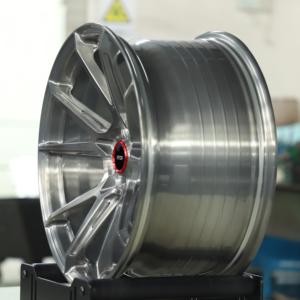 Jantes forgées concaves profondes HTOR 19 20 21 pouces 5x120 5x112, gris transparent brossé pour Corvette C8 Z4 M40i RC F CT5-V Blackwing - Product Image 3