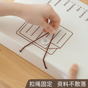 Sd Lp A4 Plastic <b>File</b> Storage <b>Box</b> 20-35L Durable Office Organizer Minimalist Standing Type - Product Image 4