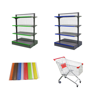Estante de exhibición de venta de China, tienda de <span class=keywords><strong>farmacia</strong></span> Industrial personalizada, diseño de <span class=keywords><strong>Francia</strong></span>, estantería de góndola europea a la venta - Product Image 4