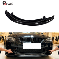 Lèvre avant en fibre de carbone style E92 M3 GT4-V2, séparateur de pare-chocs avant pour BMW E90 E92 E93 M3