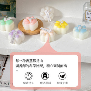 Velas Aromáticas con Forma de Pata de Gato Northern Mu, Cera de Soja, Hechas a Mano, Decoración para el Hogar, Artículos Novedosos - Product Image 3