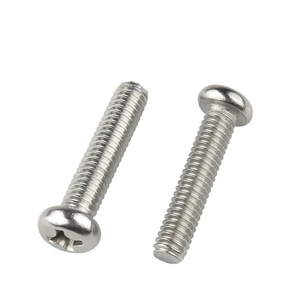 Nắp đầu bu lông chéo khe tròn đầu vít và đai ốc - Product Image 1