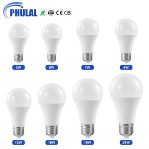 Высококачественные комплектующие для светодиодных ламп 5W, 7W, <span class=keywords><strong>9W</strong></span>, 12W, 15W, 18W, 24W (SKD, CKD), цоколи E27, B22, оптовая продажа сырья для светодиодных ламп. - Product Image 1