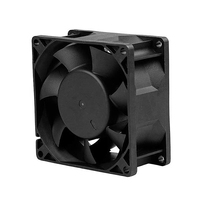 8038 DC 12V 24V haut régime Cfm manchon Double boule Cpu dissipateur de chaleur ventilateur 80*80*38mm