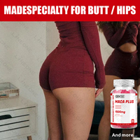 Gummies de vitamines pour les hanches et les fesses, marque privée, naturelles et sûres, pour améliorer et raffermir les formes des fesses
