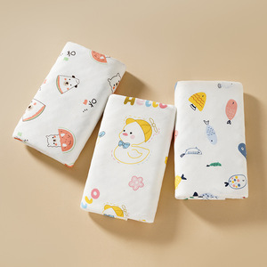 Manta Envolvente para Bebé Jianmu Qingyue de Algodón Puro de 80 cm con Diseño de Dibujos Animados de Animales, Toalla Envolvente para Recién Nacidos, Uso en Verano y Otoño - Product Image 2