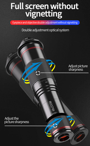 Téléphone 48x4K HD <span class=keywords><strong>Zoom</strong></span> Objectif Anti-Distorsion Téléphone Mobile Caméra Objectif Téléobjectif Télescope Haute Définition - Product Image 4