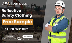 Hbc ad alta visibilità Vanda giacca impermeabile da esterno abiti da <span class=keywords><strong>lavoro</strong></span> di sicurezza con fodera staccabile giacca riflettente di sicurezza stradale - Product Image 6