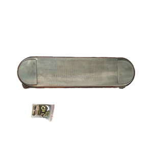 6AY <span class=keywords><strong>Oil</strong></span> <span class=keywords><strong>Cooler</strong></span> Core Cooling Part <span class=keywords><strong>Oil</strong></span> <span class=keywords><strong>Cooler</strong></span> Element Suku Cadang Mesin Diesel Kelautan untuk Mesin Yanmar 6AY - Product Image 4