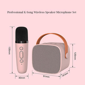 Tendance OEM Microphone Intégré Et Audio Sans Fil Mini Meilleur Hifi Karaoké Blotooth Barre de Son Subwoofer Box Amplificateurs Haut-Parleur - Product Image 5