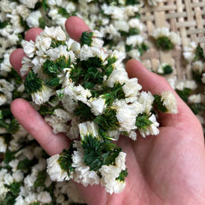 Capullos de Flores Secas Blancas Puras de Alta Calidad, 1 kg/bolsa, Cabezas de Flores de No <span class=keywords><strong>Me</strong></span> Olvides Preservadas para Manualidades, Decoración de Fiestas, Confeti de Boda - Product Image 1