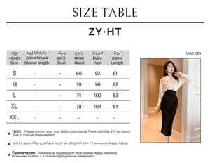 ZYHT 6230 femmes <span class=keywords><strong>mi</strong></span>-<span class=keywords><strong>longue</strong></span> <span class=keywords><strong>jupe</strong></span> décontracté classique mince <span class=keywords><strong>noir</strong></span> crayon Sexy prix usine été Midi <span class=keywords><strong>Satin</strong></span> vêtements femme <span class=keywords><strong>jupe</strong></span> - Product Image 6