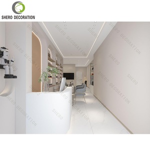 Mostradores de Exhibición y Vitrinas de Pared para Tiendas de Maquillaje con Logotipo Personalizado, Diseño Interior Elegante para Perfumerías y Cosméticos - Product Image 3
