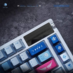 <span class=keywords><strong>Clavier</strong></span> en alliage d'aluminium personnalisé MTA752, touches métalliques peintes avec écran et bouton, claviers sans fil OEM/ODM pour joueurs - Product Image 3