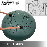 Tambour à langue en acier miniature de 3 pouces à 6 notes, vente en gros |   Percussions à main en métal pour enfants et débutants |   Usine OEM de jouets musicaux portables