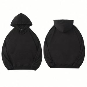 Sweat à capuche zippé en velours 380 g/m² coupe classique, couleur personnalisée, impression numérique du logo, technique brodée, uni, idéal pour l'automne - Product Image 6