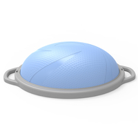 MILY-pelota de yoga ovalada antiráfaga, para pilates, ejercicio, gimnasio, espalda, muscular, relax, negro premium