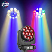 Projecteur Lyre Mobile 12*40W RGBW Big Bee Eye 480W avec Zoom et Contrôle Pixel pour DJ, Mariages et Éclairage Scénique