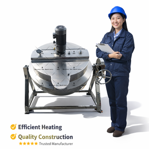 Industrial Cooking Pot Commerical Jacketed Pot for Production Line - Product Image 5