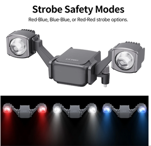 LKTOP Matrice Enterprise Spotlight, Luz de Búsqueda de Alto Brillo con Control Remoto para Cuadricópteros Matrice, Operaciones Nocturnas - Product Image 2
