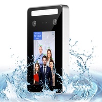 Sistema de Control de Acceso y Asistencia con Reconocimiento Facial Biométrico, WiFi, Impermeable IP65, Tarjeta RFID, Visión Nocturna, Código QR, SDK Gratuito