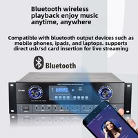 Yüksek Güçlü Bluetooth Amplifikatör Profesyonel Karaoke KTV Sahne Konferans Ses Amplifikatörü Pasif Hoparlör Sistemi için