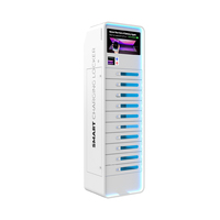 Y2Power BEE Premium, casier de recharge à 10 emplacements, idéal pour les bibliothèques, les collèges communautaires, charge super rapide PD65W pour téléphones et tablettes