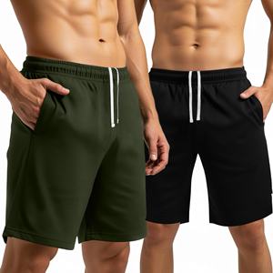 Pantalones cortos de gimnasio atléticos para hombre OEM, pantalones cortos de entrenamiento para correr, cintura elástica que absorbe la humedad, pantalones cortos de entrenamiento de baloncesto y gimnasio holgados - Product Image 5