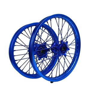 Jeu de roues de motocross 21 18 19 pouces pour Yamaha <span class=keywords><strong>YZ</strong></span> <span class=keywords><strong>125</strong></span> 250 YZF 450 7050-T6 en aluminium CNC anodisé, jantes de course durables pour moto tout-terrain - Product Image 5