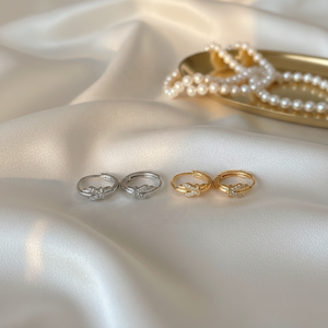 En stock – Boucles d'oreilles de luxe unisexe en argent 925 avec nœud papillon <span class=keywords><strong>pour</strong></span> femmes et hommes – Bijoux fins <span class=keywords><strong>pour</strong></span> hélix, <span class=keywords><strong>tragus</strong></span>, conque - Product Image 1