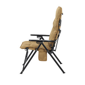 Chaise pliante de camping et de plage inclinable avec coussin, en aluminium léger, du fabricant de mobilier d'extérieur – Offre spéciale - Product Image 6