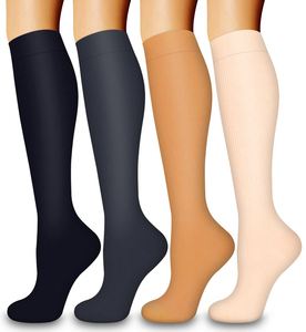 Chaussettes de compression pour la circulation, meilleur soutien pour la course à pied et les activités sportives - Product Image 1