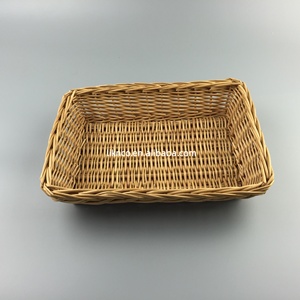 Panier de rangement ovale en cannage artisanal de qualité supérieure, panier à <span class=keywords><strong>fruits</strong></span> pour la maison, la cuisine, l'hôtel - Product Image 3