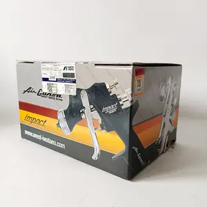 Pistolet de peinture <span class=keywords><strong>pneumatique</strong></span> manuel Iwata Original Japonais, pot supérieur, calibre 1.4, noir, haute atomisation, pour peinture automobile - Product Image 4