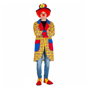 Costume de Clown <span class=keywords><strong>Adulte</strong></span> Certifié FAMA, Ensemble de Déguisement pour Fête de Cirque, Conformité Mondiale - Product Image 3
